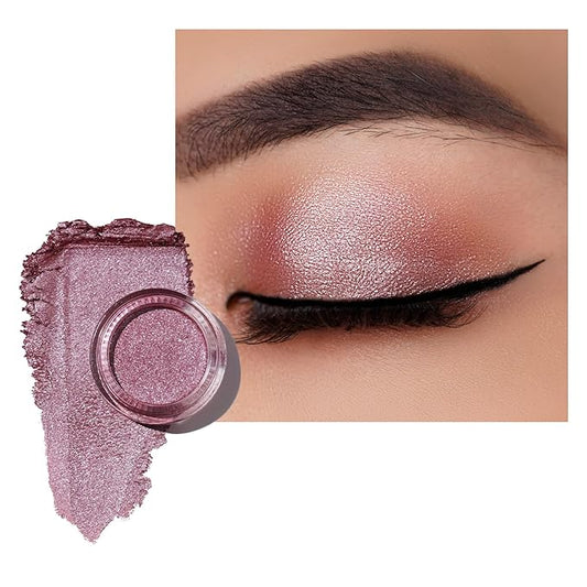 Oulac Cream Eyeshadow also for Highlighter Large Capacity Highly Pigmented Eye Shadow Waterproof &Long Lasting with Moisturizing Formula 12