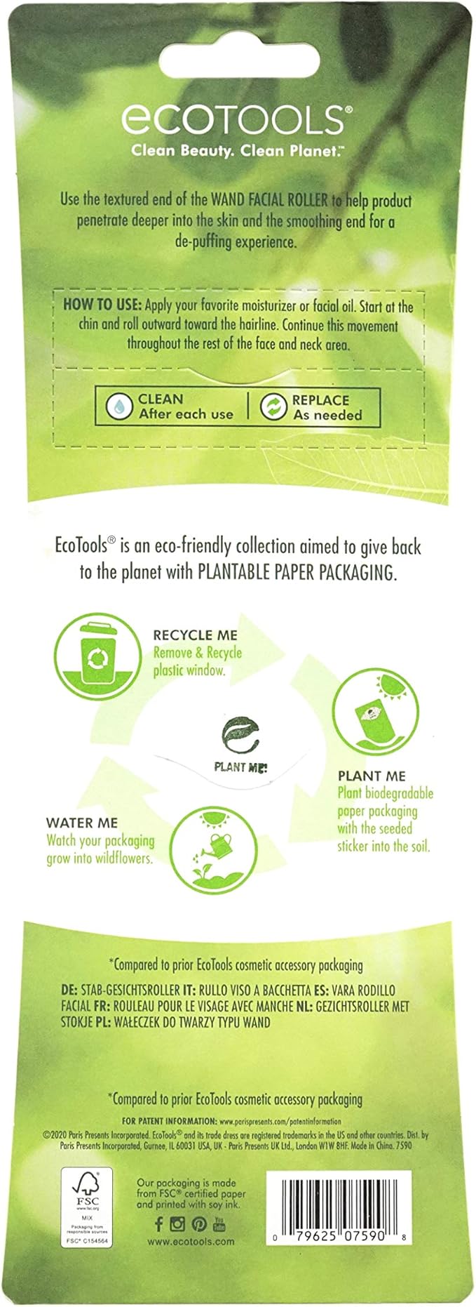 EcoTools Wand Face Roller 1 Pack