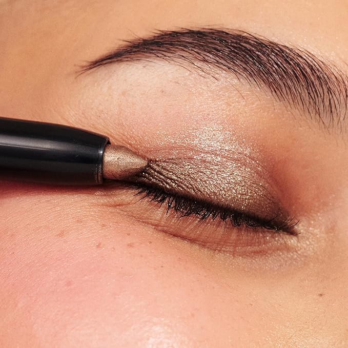 MCoBeauty Eyeshadow Stick, Shimmer, Bronze, Highly Pigmented, Built-in Sharpener, Vegan, Cruelty Free Cosmetics