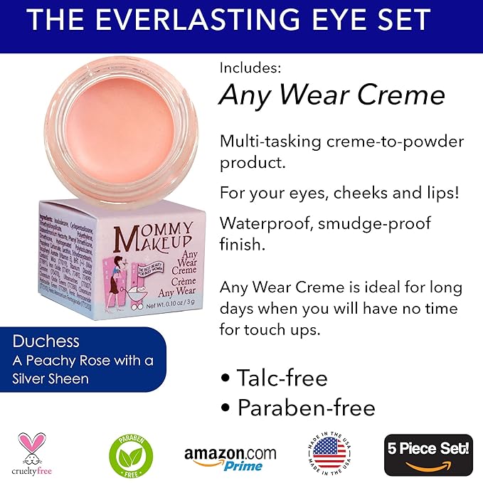 The Everlasting Eye 5 Piece Waterproof Makeup Set.