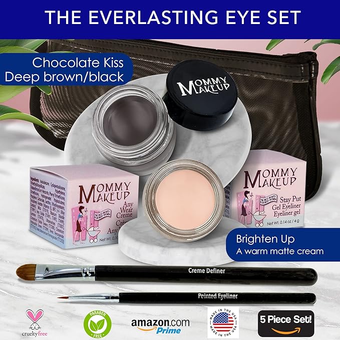 The Everlasting Eye 5 Piece Waterproof Makeup Set.