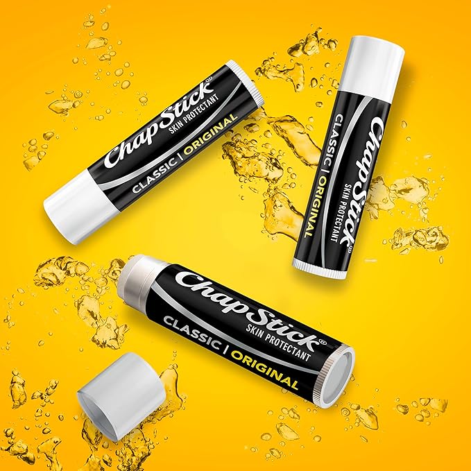 ChapStick Classic Original Lip Balm Tubes,