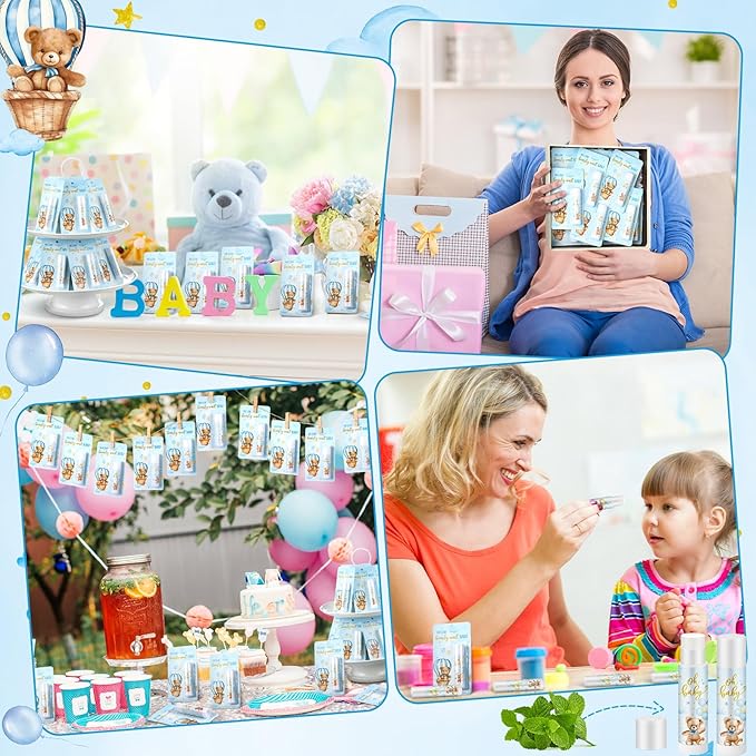 50 Pack Baby Shower Lip Balm