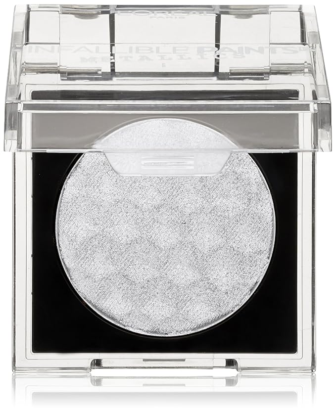 L'Oreal Paris Infallible Paints Eyeshadow Metallics, Aluminum Foil, 0.09 oz.