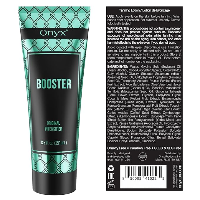 Onyx Booster Tanning Accelerator for