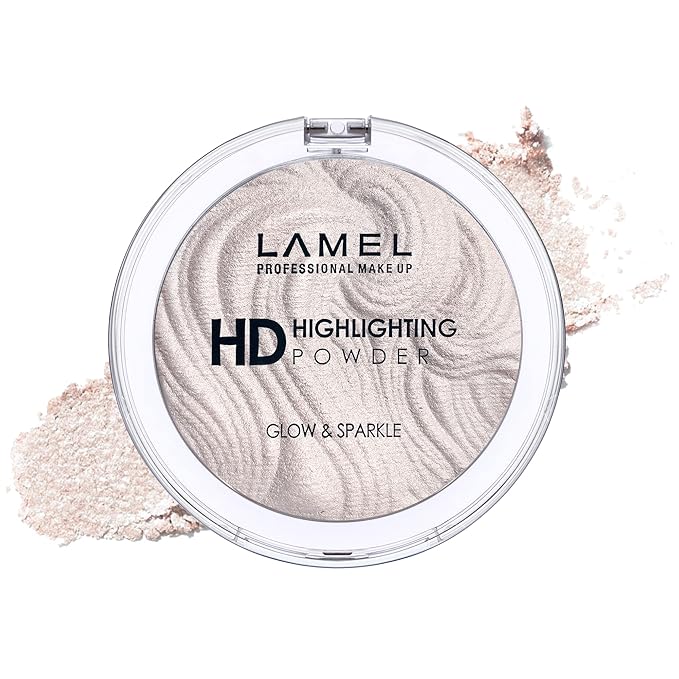 LAMEL HD Highlighting Face Powder - Natural Glow /0.42 oz 12g