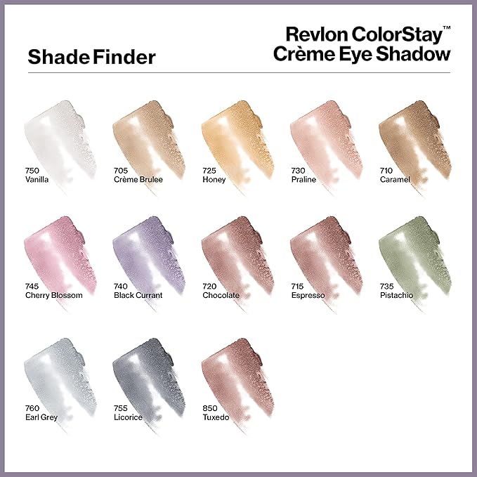 REVLON Colorstay Creme Eye Shadow - 730 Praline for Women - 0.18 Oz Eye Shadow, 0.18 Oz