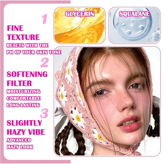 Color Changing Blush,PH Temperature Magic Color Changing Clear Women