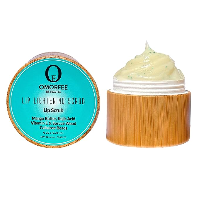 Omorfee 100% Organic Lip Lightening Scrub,