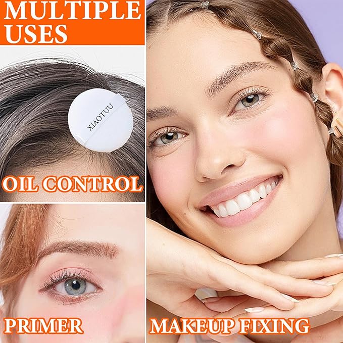 Loose Setting Face Powder,Loose Powder Lightweight & Breathable Women （Ivory）