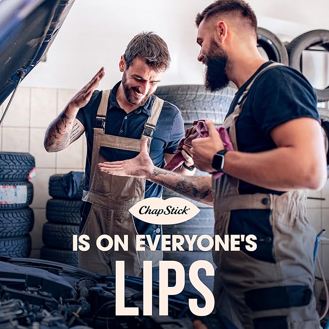 ChapStick Classic Strawberry Lip Balm Tube, Lip Care and Lip Moisturizer - 0.15 Oz