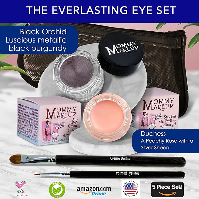 The Everlasting Eye 5 Piece Waterproof Makeup Set.