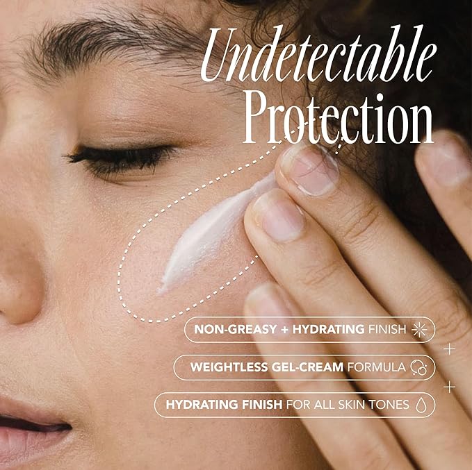 THE FACE SHOP Hydro Sun Barrier 2-in-1 Sunscreen & Moisturizer, Broad Spectrum SPF 45, Korean Sunscreen Skin care, Daily Hydrating Moisturizer for Face with Niacinamide, No White Cast