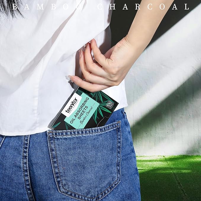 Teenitor 400 Counts Oil Blotting Papers for Face, Large 10cmx7cm