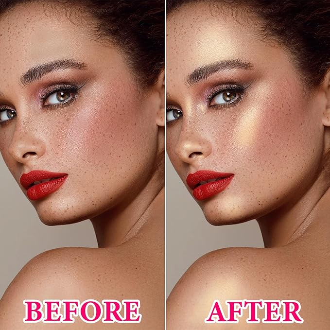 Cream Contour Stick,Shimmer Stick Long Lasting Non-greasy Cream Women(02#)