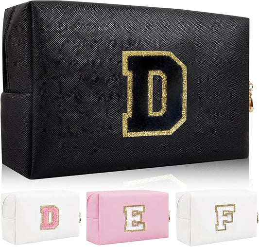 Personalized initial letter patch makeup