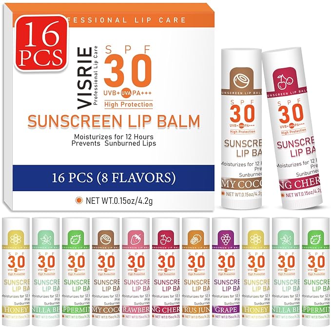 SPF 30 Lip Balm with Sunscreen,