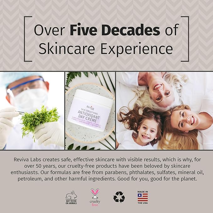 REVIVA LABS - Skin Smoothing Antioxidant Day Créme
