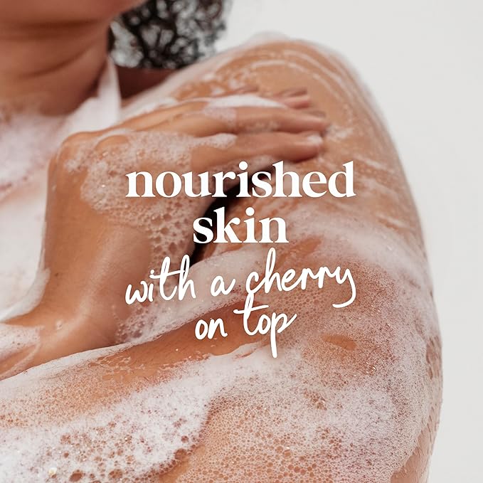 Dove Body Wash with Pump 3 Count Revitalizante Cherry & Chia Milk, for Renewed, Healthy Looking Skin,Moisturizing Gentle Skin Cleanser with 24hr Renewing MicroMoisture, 30.6 oz