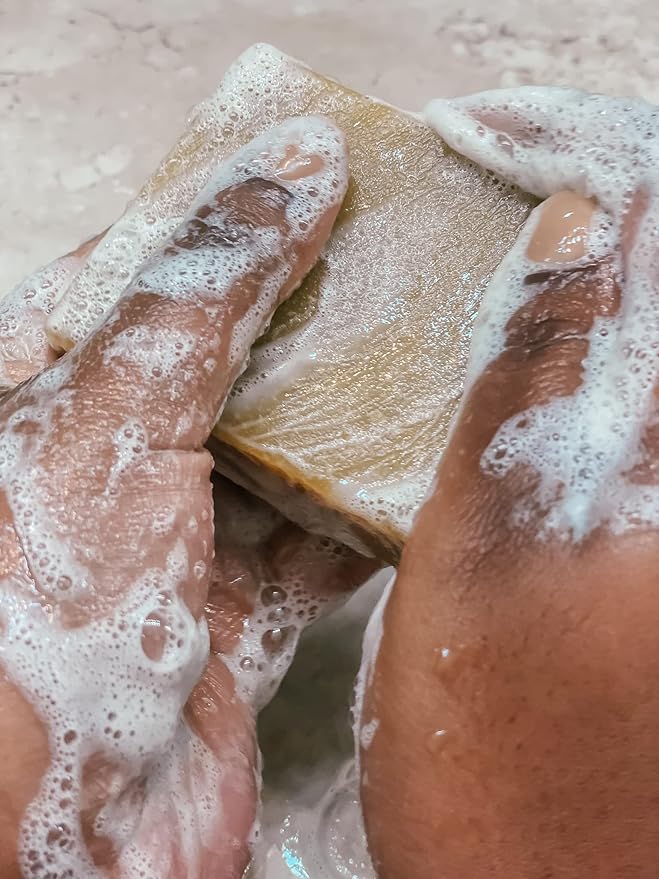 Little Seed Farm Organic Goat’s Milk Soap – 3 Pack of Geranium Rose Facial and Body Bars – Natural, Handmade, Cruelty Free – Uplifting and Balancing for Oily, Dry and Combination Skin, Net Wt. 4.75oz