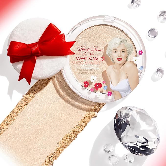 wet n wild Marilyn Monroe Collection Icon Highlighter - Cool Champagne