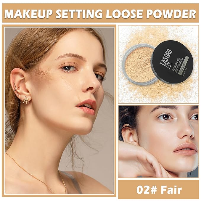 Fair Powder Setting Powder Translucent Loose Setting Powder Skin Tones