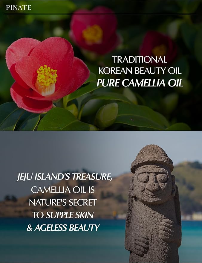 NATURAL LIP OIL - Dohwa Set, Gift Set, Powerful glow lip oil serum - Nourishing & Protecting lip care that naturally brings out own colors with camellia seed oil. 0.14 FL. Oz (Set of 3), Red