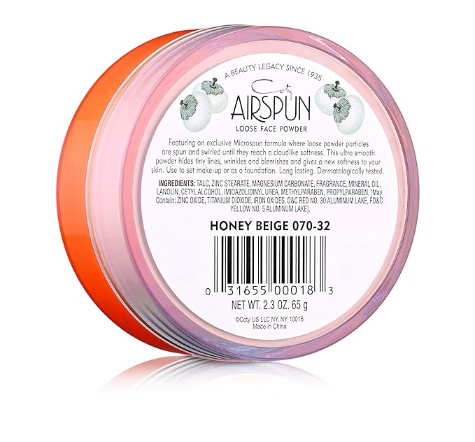 Coty Airspun Loose Face Powder 2.3 Ounce Honey