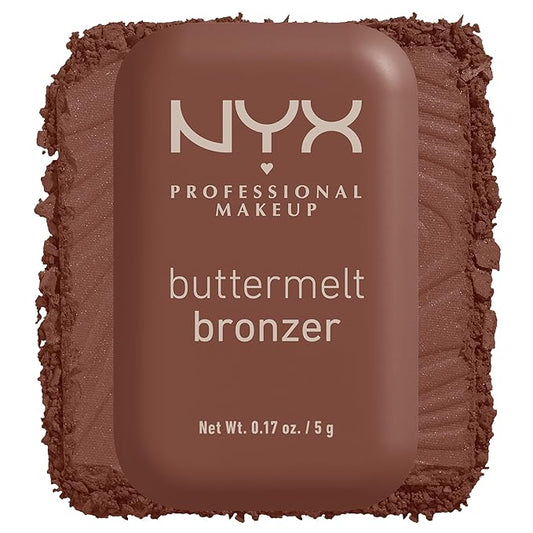 NYX PROFESSIONAL MAKEUP Matte Buttermelt Bronzer, Longwear Face Makeup with Up to 12 Hours of Wear, Vegan Formula - Do Butta