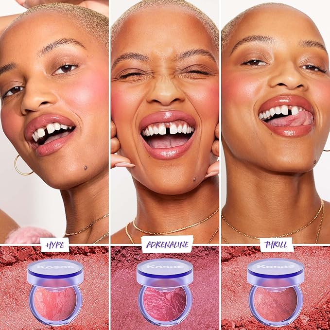 Kosas Blush is Life – Talc-Free Dimensional Blush Baked with Squalane & Hyaluronic Acid – Long Wear - Hype