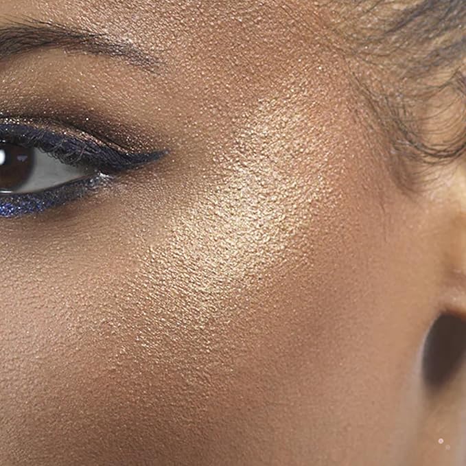 stila Heaven's Hue Highlighter | Lightweight Soft Makeup Glow, Bouncy Texture Illuminates Skin, Transfer-Resistant | Bronze, 0.35 Oz. (Pack of 1)