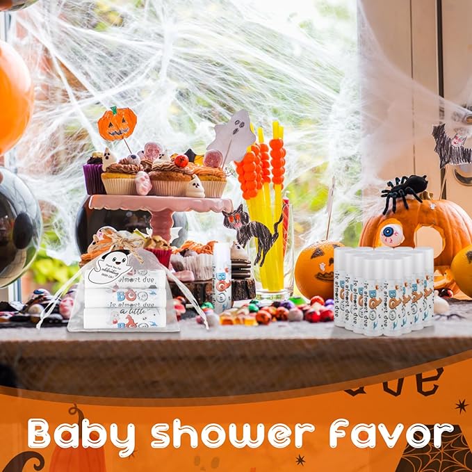 Demissle 50 Pcs Baby Shower Lip (Ghost)