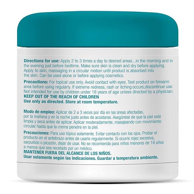 Crepe Be Gone Body Souffle Classic - Large 12 ounce - Ultra Hydrating Crepe Skin Firming Cream for Neck,Chest, Arms & Legs