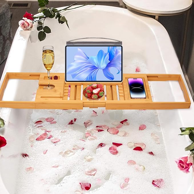 Artmalle luxury bathtub caddy tray