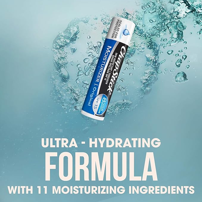 ChapStick Lip Balm Moisturizer 2-in-1 Lipcare SPF 15 Bundle – Cool Mint 3-Pack + Original 2-Pack, 0.15 Oz Ea (5 Piece Set)