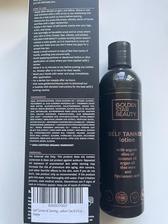 Self Tanner with Tanning Mitt -