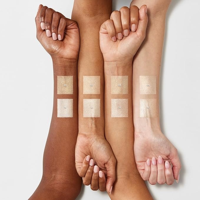 L'Oreal Paris Infallible Up to 24HR Highlighter, Longwear Powder Highlighter For All Day Glow, Icy Gold, 0.31 Oz