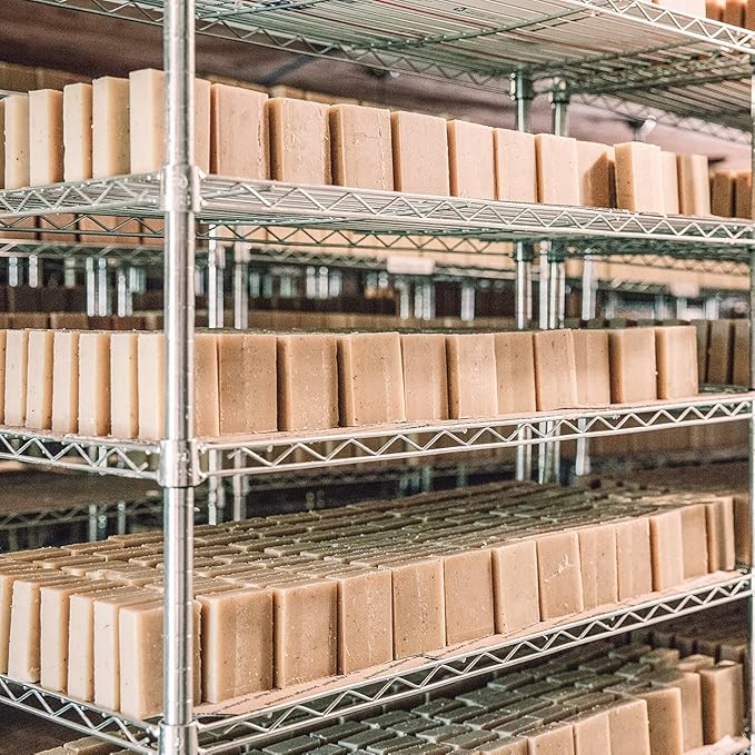 Little Seed Farm Organic Goat’s Milk Soap – 3 Pack of Grapefruit Lemon Facial and Body Soap Bars with Turmeric – Natural, Handmade and Cruelty Free – Balancing For Sensitive Skin, Net Wt. 4.75oz