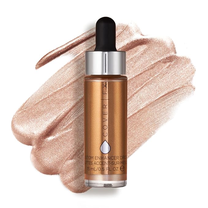 COVER FX Custom Enhancer Drops - Sunlight: Classic Liquid Highlighter 15mL