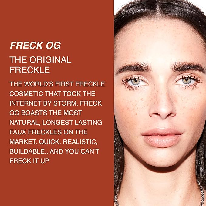 Freck Beauty, The Original Freckle Pen, Mini – Natural-Looking, Buildable and Long-Lasting Faux Freckles with Clean, Vegan Formula, All Skin Tones (FRECK OG)