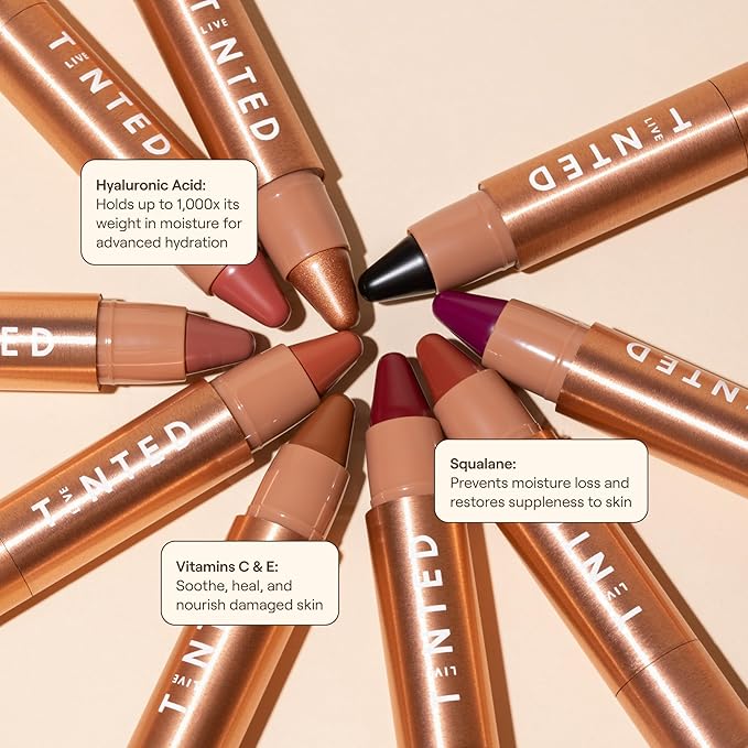 Live Tinted Huestick Multistick: Eye, Lip, & Cheek All In One Makeup stick with Hyaluronic Acid, Squalane, Twistable Crayon Design, Vegan Formula, Made for a Creamy Blendable Feel, Changed 3g / 0.1oz