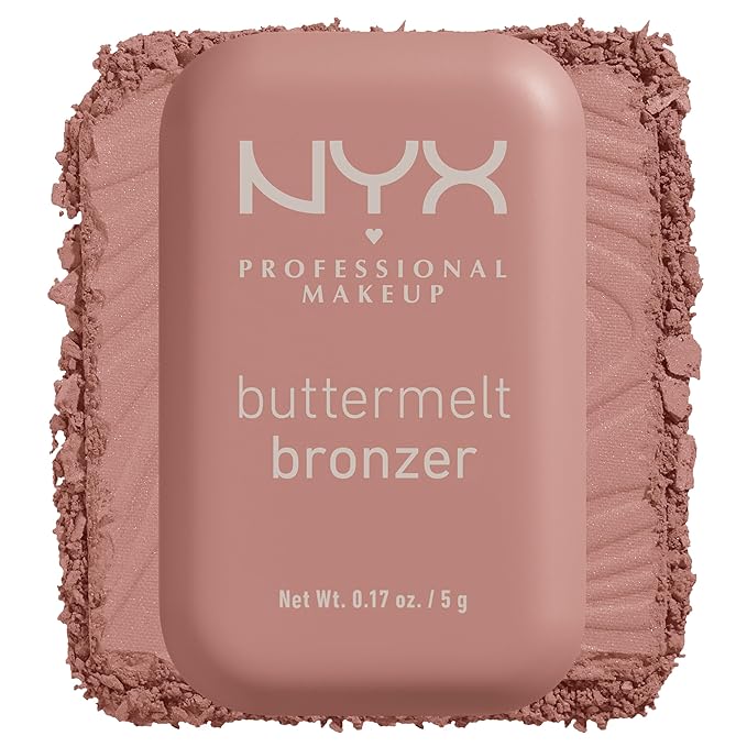 NYX PROFESSIONAL MAKEUP Matte Buttermelt Bronzer, Longwear Face Makeup with Up to 12 Hours of Wear, Vegan Formula - Butta Cup