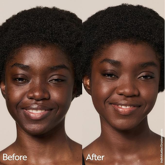 M. Asam MAGIC FINISH Supercharge Serum Foundation Deep Almond (1.01 Fl Oz) - Moisturizing Make Up & Firming Face Serum In One, Anti-aging CC Cream With Optimal Coverage & Hyaluronic Acid