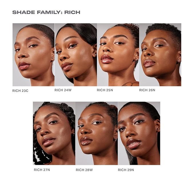 Morphe Lightform Liquid Foundation - Extended Hydration Foundation Makeup with a Lasting, Natural Radiant Finish - Long-Wearing Formula with Buildable, Medium Coverage - Rich 25N (1.01 fl oz)