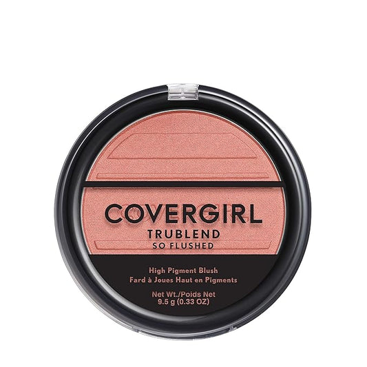 COVERGIRL Trublend So Flushed Coral Crush, Pressed, 0.33 Oz