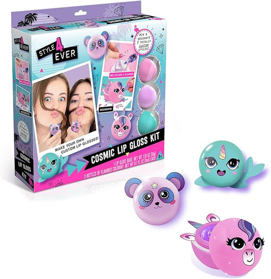 Canal Toys Style 4 Ever Cosmic Lip Gloss Kit, Multicolor