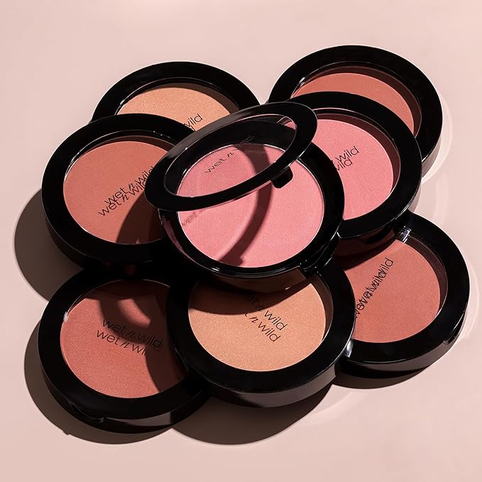 wet n wild Color Icon Blush, Effortless Glow Pearlescent Pink