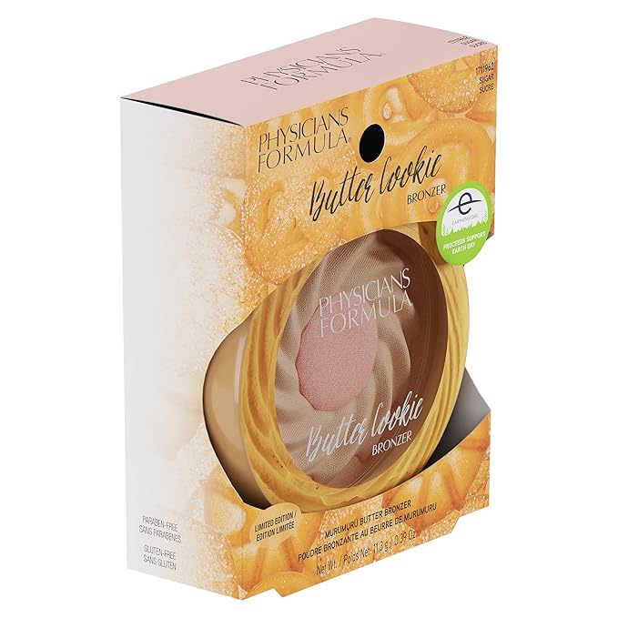 Physicians Formula Murumuru Butter Bronzer Face Makeup, Cheat Day Donut, Sugar (Pack of 2)