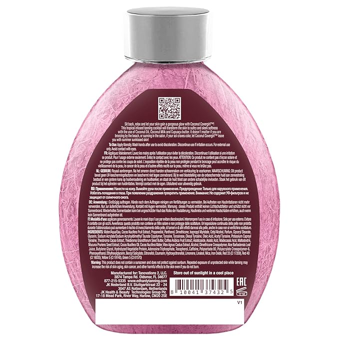 Tanovations Coconut Covergirl Sunkissed Golden Glow Bronzing Lotion (400ml)