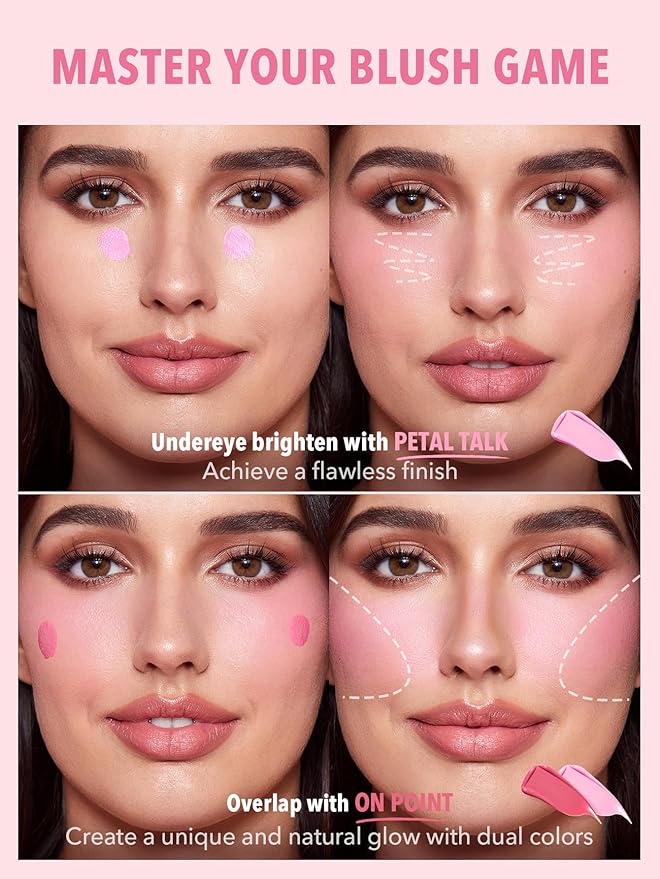 SHEGLAM Color Bloom Liquid Blush Makeup for Cheeks Matte Finish - On Point